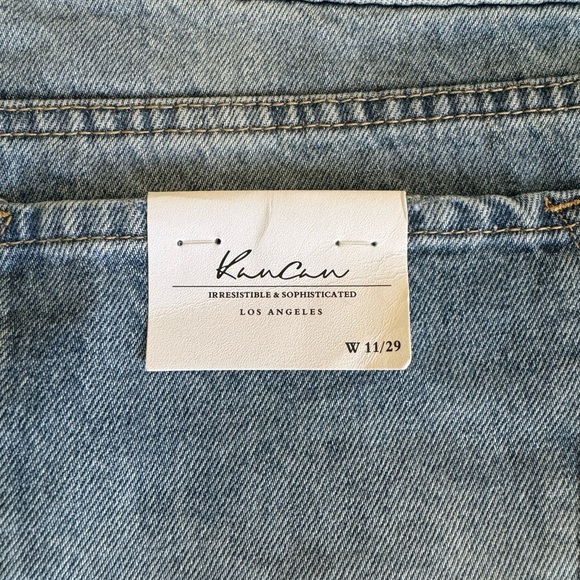 KanCan Triple Button High Waisted Shorts Sz 11/29 nwt - Picture 3 of 5